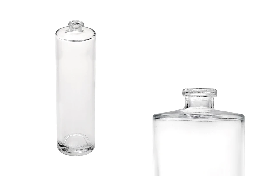 Μπουκάλι αρωμάτων κυλινδρικό 100ml με κλείσιμο ασφαλείας "Crimp" 15 mm