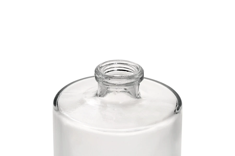Μπουκάλι αρωμάτων κυλινδρικό 100ml με κλείσιμο ασφαλείας "Crimp" 15 mm