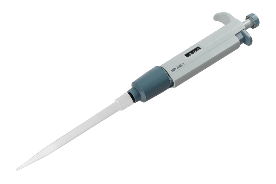 Automatische Pipette mit variablem Volumen von 1-5ml Automatische Pipette mit variablem Volumen von 1-5ml