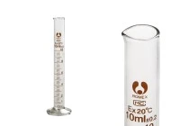 Graduated 10ml glass measuring cylinder Graduated 10ml glass measuring cylinder
