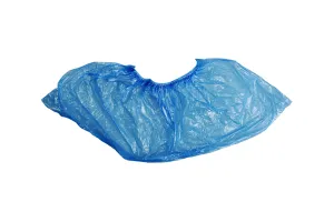 Blue disposable shoe covers (without hooks) - 100 pcs-1