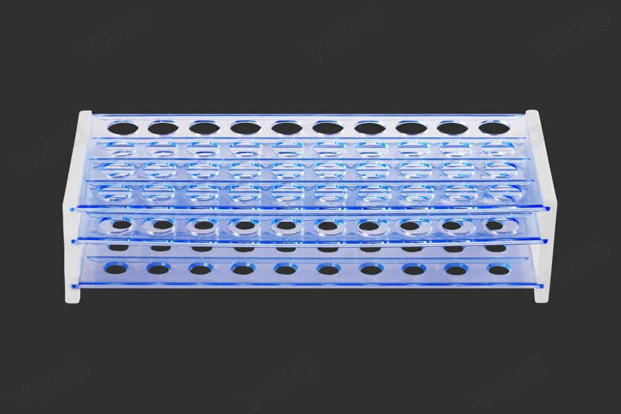 Στατώ σωληναρίων πλαστικό 256x113x64 mm - 40 θέσεις (άνοιγμα τρύπας Φ 18 mm)-εικόνα_προϊοντική