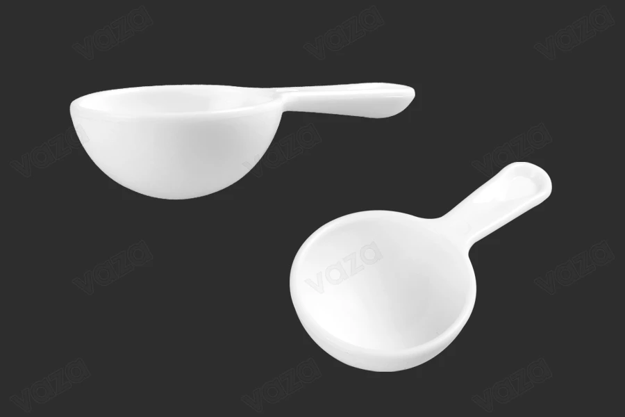 Μεζούρα μέτρησης 15 ml πλαστική σε λευκό χρώμα Μεζούρα μέτρησης 15 ml πλαστική σε λευκό χρώμα-εικόνα_διαστάσεις