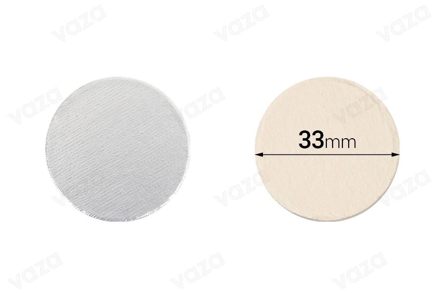 Joints par induction (scellement par induction) de 33 mm (lot de 100 pièces) Joints par induction (scellement par induction) de 33 mm (lot de 100 pièces)-photo_produit
