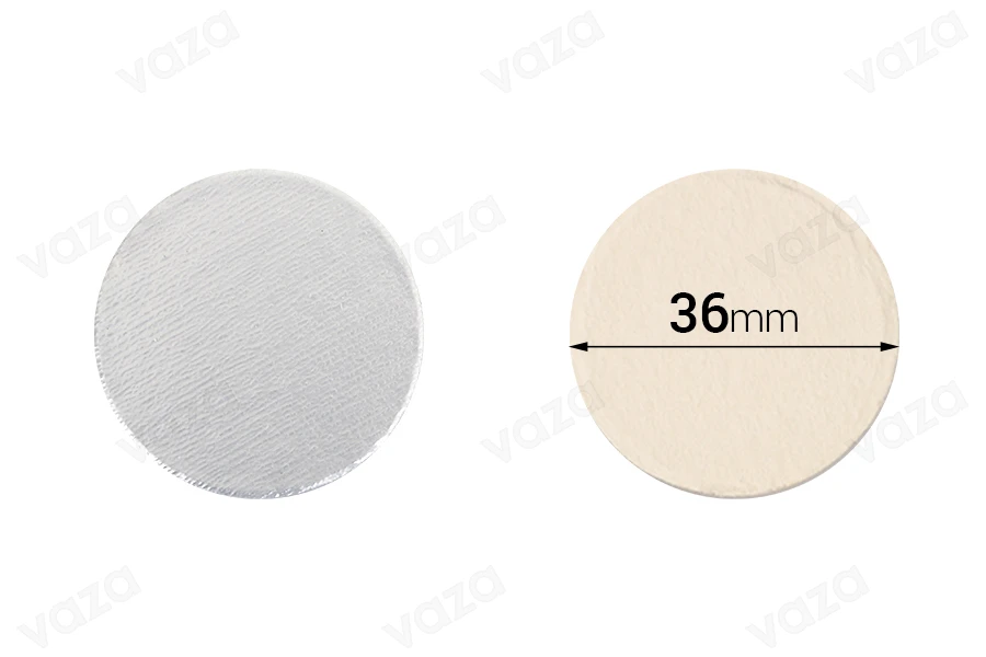 Παρεμβύσματα επαγωγικής σφράγισης (induction sealing) - 36 mm (πακέτο 100 τμχ) Παρεμβύσματα επαγωγικής σφράγισης (induction sealing) - 36 mm (πακέτο 100 τμχ)-εικόνα_προϊοντική