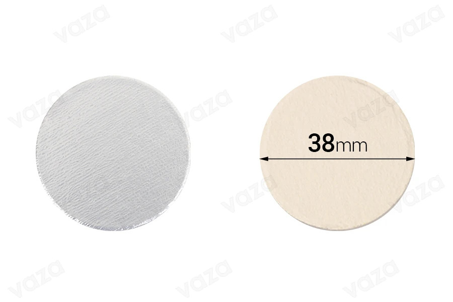 Παρεμβύσματα επαγωγικής σφράγισης (induction sealing) - 38 mm (πακέτο 100 τμχ) Παρεμβύσματα επαγωγικής σφράγισης (induction sealing) - 38 mm (πακέτο 100 τμχ)-εικόνα_προϊοντική