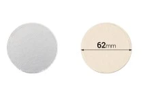 Παρεμβύσματα επαγωγικής σφράγισης (induction sealing) - 62 mm (πακέτο 100 τμχ) Παρεμβύσματα επαγωγικής σφράγισης (induction sealing) - 62 mm (πακέτο 100 τμχ)