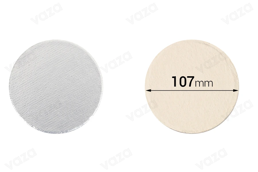 Παρεμβύσματα επαγωγικής σφράγισης (induction sealing) - 107 mm (πακέτο 100 τμχ) Παρεμβύσματα επαγωγικής σφράγισης (induction sealing) - 107 mm (πακέτο 100 τμχ)-εικόνα_προϊοντική
