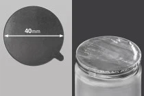 Αυτοκόλλητο παρέμβυσμα αλουμινίου 40 mm - 36 τμχ Αυτοκόλλητο παρέμβυσμα αλουμινίου 40 mm - 36 τμχ