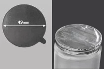Αυτοκόλλητο παρέμβυσμα αλουμινίου 49 mm - 12 τμχ Αυτοκόλλητο παρέμβυσμα αλουμινίου 49 mm - 12 τμχ