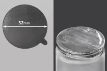 Αυτοκόλλητο παρέμβυσμα αλουμινίου 52 mm - 8 τμχ Αυτοκόλλητο παρέμβυσμα αλουμινίου 52 mm - 8 τμχ