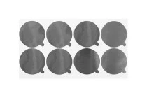 Silver adhesive liner 57 mm- 8 pcs Silver adhesive liner 57 mm- 8 pcs