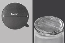 Αυτοκόλλητο παρέμβυσμα αλουμινίου 60 mm - 15 τμχ Αυτοκόλλητο παρέμβυσμα αλουμινίου 60 mm - 15 τμχ