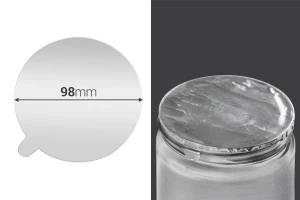 Joint auto-adhésif en aluminium de 98 mm - 3 pcs