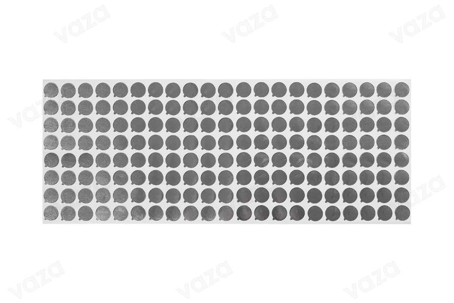Αυτοκόλλητο παρέμβυσμα αλουμινίου 14 mm - 168 τμχ Αυτοκόλλητο παρέμβυσμα αλουμινίου 14 mm - 168 τμχ-εικόνα_διαστάσεις