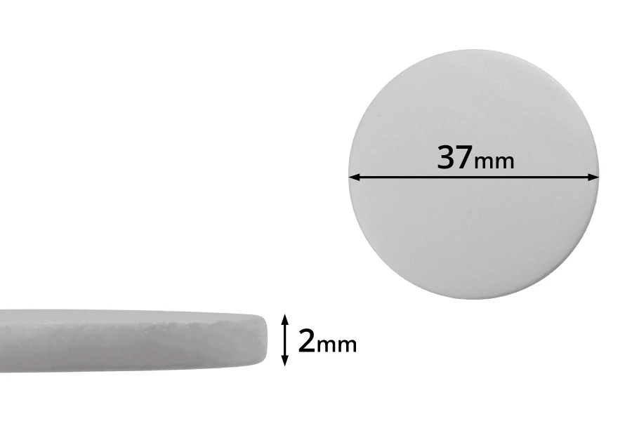 Παρέμβυσμα 37 mm πλαστικό (PE Foam) λευκό - 100 τμχ Παρέμβυσμα 37 mm πλαστικό (PE Foam) λευκό - 100 τμχ