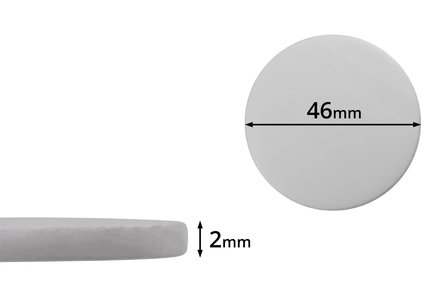 Παρέμβυσμα 46 mm πλαστικό (PE Foam) λευκό - 100 τμχ Παρέμβυσμα 46 mm πλαστικό (PE Foam) λευκό - 100 τμχ