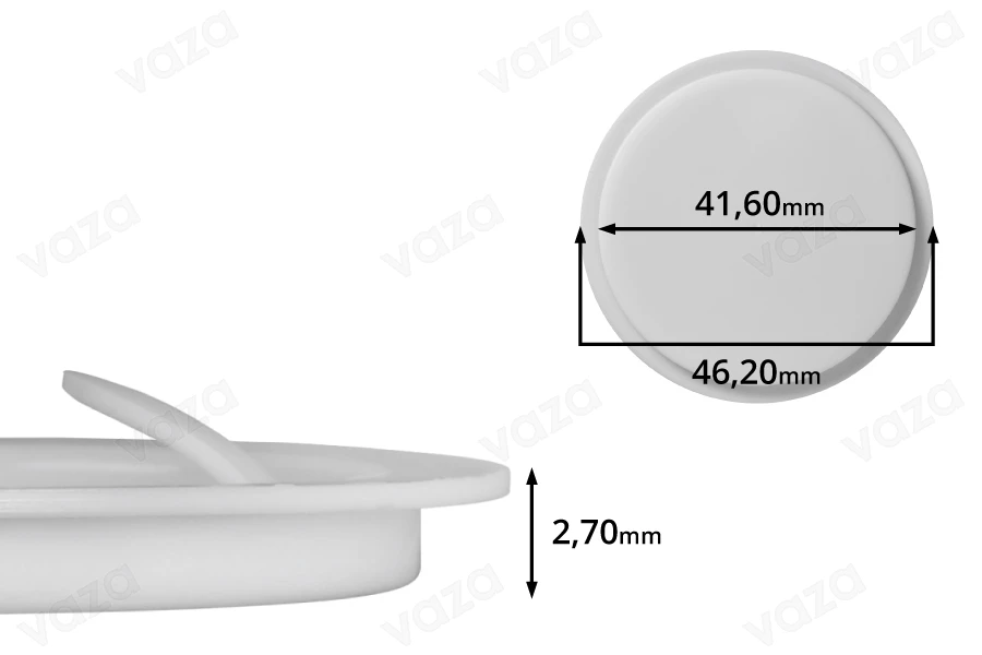 Εσωτερικό πλαστικό (PE) παρέμβυσμα βάζου (46,2 mm)-εικόνα_προϊοντική