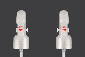 Plastic spray pump 24/410 in different colors with safety-3