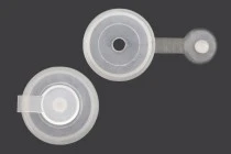 Tappo in plastica (PE) con coperchio (vite) - diametro 19 mm - 50 pz-dimensioni_immagine