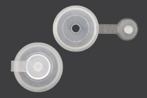 Tappo in plastica (PE) con coperchio (vite) - diametro 19 mm - 50 pz-dimensioni_immagine