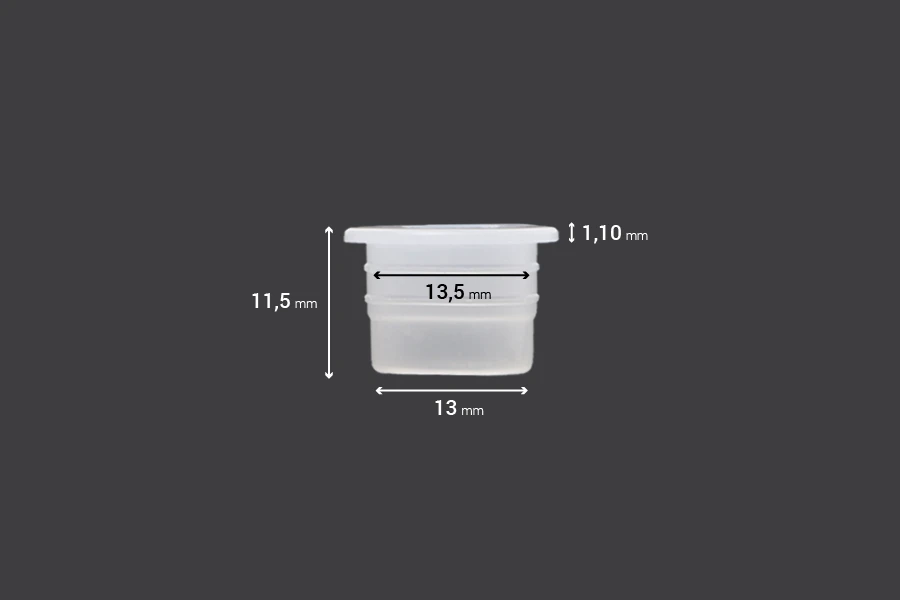 Flow controller - plastic drain (PE) - diameter 13,5 mm - 50 pcs Flow controller - plastic drain (PE) - diameter 13,5 mm - 50 pcs