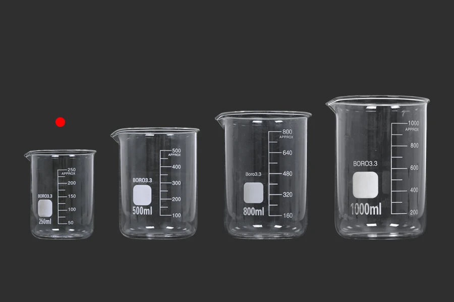 Becherglas 250ml Glaszylinder Becherglas 250ml Glaszylinder