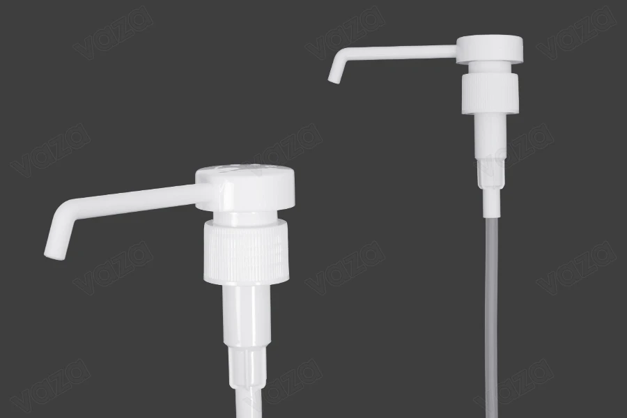 Pompa 24/410 in plastica di colore bianco-immagine_prodotto
