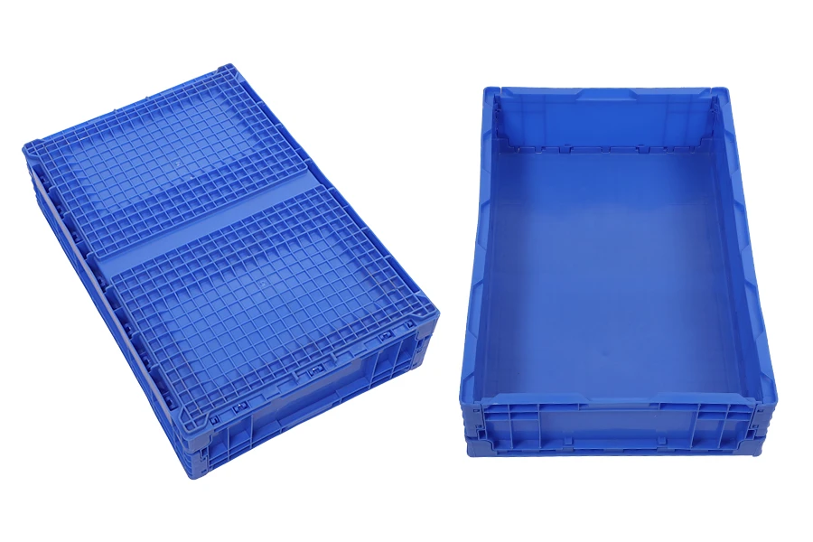 Τελάρο πτυσσόμενο 650x435x160 mm σε μπλε χρώμα Τελάρο πτυσσόμενο 650x435x160 mm σε μπλε χρώμα