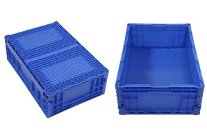 Τελάρο πτυσσόμενο 650x435x210 mm σε μπλε χρώμα-3