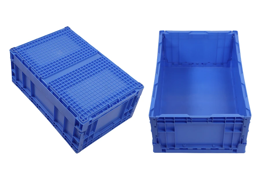Τελάρο πτυσσόμενο 650x435x260 mm σε μπλε χρώμα Τελάρο πτυσσόμενο 650x435x260 mm σε μπλε χρώμα