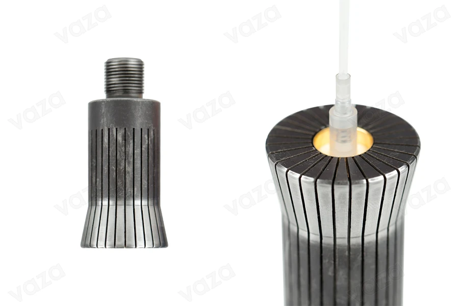 Outil pour placer des anneaux de pulvérisation dans les flacons de parfum avec fermeture à sertir (nécessite l'utilisation de la machine 421-15) Outil pour placer des anneaux de pulvérisation dans les flacons de parfum avec fermeture à sertir (nécessite l'utilisation de la machine 421-15)-photo_produit