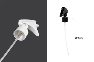 Plastic spray pump 28/410 with safety-2