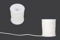 Stoppini in cotone per candele - rotolo da 60 metri (diametro 2 mm) Stoppini in cotone per candele - rotolo da 60 metri (diametro 2 mm)