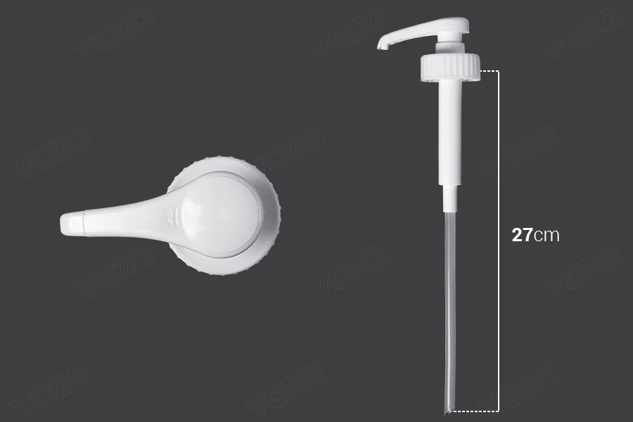 Αντλία (dispenser) 5 ml πλαστική για δοχεία με στόμιο 42/410 Αντλία (dispenser) 5 ml πλαστική για δοχεία με στόμιο 42/410-εικόνα_διαστάσεις