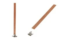 Φυτίλια ξύλινα 13x130 mm με μεταλλική βάση για κεριά - 25 τμχ Φυτίλια ξύλινα 13x130 mm με μεταλλική βάση για κεριά - 25 τμχ