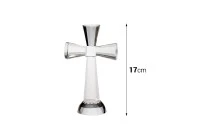 Kristallkreuz mit Sockel - Höhe 17 cm Kristallkreuz mit Sockel - Höhe 17 cm