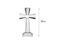 Kristallkreuz mit Sockel - Höhe 17 cm Kristallkreuz mit Sockel - Höhe 17 cm