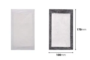 Absorbent meat pads 170x100 mm - 500 pcs-2