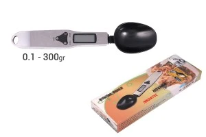 Digitale Küchenwaage - Löffel mit LCD-Bildschirm (0,1-300gr.)-2