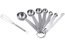 Messlöffel aus Edelstahl (Löffel SET 8-tlg.) Messlöffel aus Edelstahl (Löffel SET 8-tlg.)