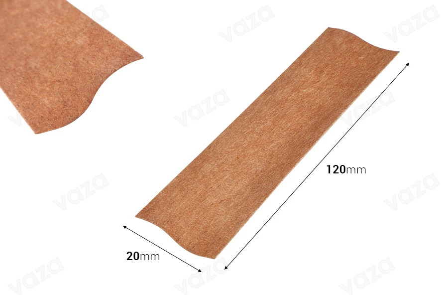 Φυτίλια ξύλινα 20x120 mm με μεταλλική βάση για κεριά - 25 τμχ Φυτίλια ξύλινα 20x120 mm με μεταλλική βάση για κεριά - 25 τμχ-εικόνα_διαστάσεις