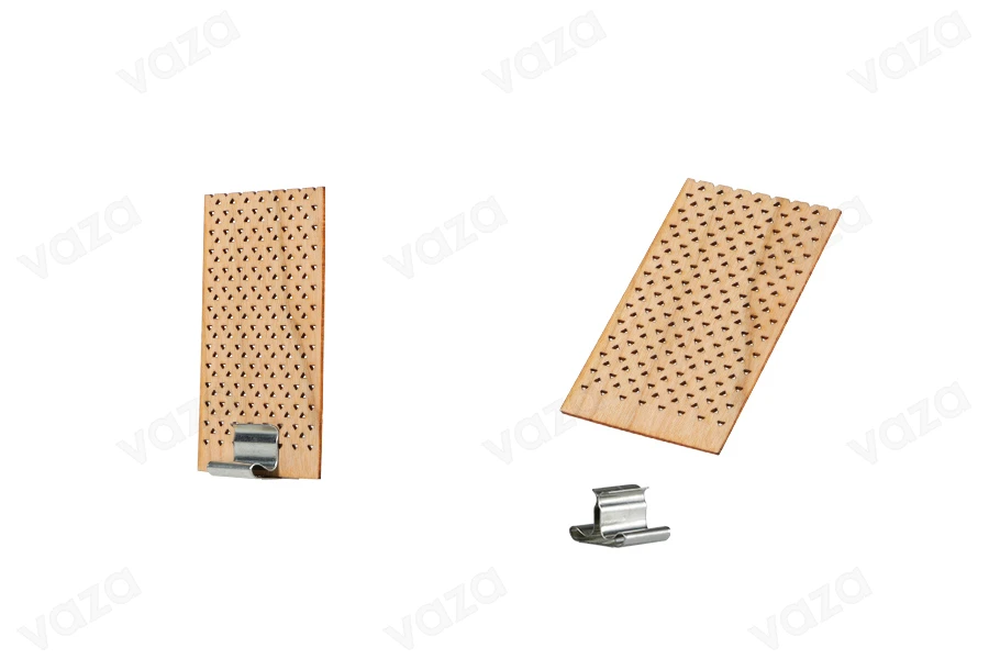 Φυτίλια ξύλινα 35x57 mm με μεταλλική βάση για κεριά - 5 τμχ Φυτίλια ξύλινα 35x57 mm με μεταλλική βάση για κεριά - 5 τμχ-εικόνα_προϊοντική