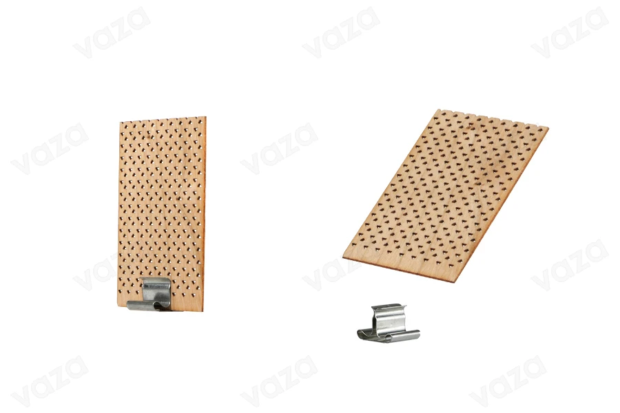 Φυτίλια ξύλινα 40x60 mm με μεταλλική βάση για κεριά - 5 τμχ Φυτίλια ξύλινα 40x60 mm με μεταλλική βάση για κεριά - 5 τμχ-εικόνα_προϊοντική