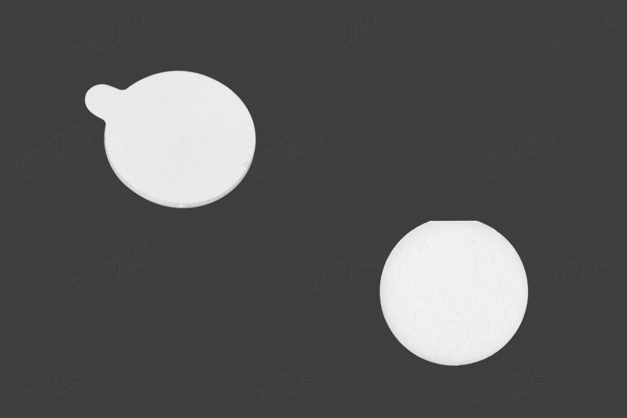 15mm doppelseitige Aufkleber für Kerzendochte (Schaumstoff) - 55 Stk-produktbild