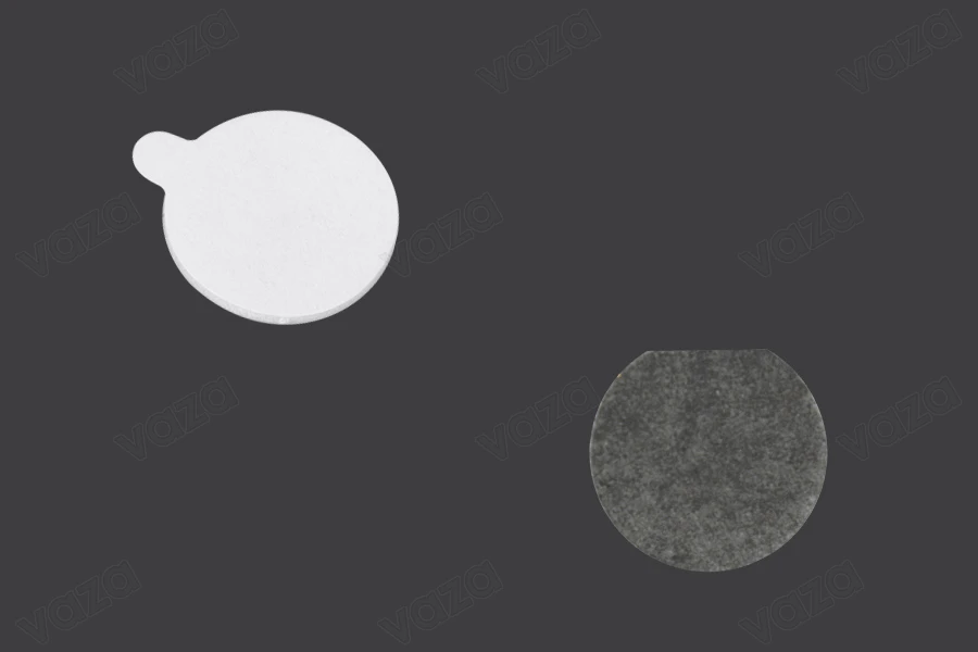 15mm doppelseitige Aufkleber für Kerzendochte (Acrylmaterial) - 56 Stk-εικόνα_προϊοντική