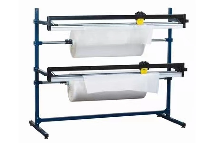 Bubble wrap roll dispenser cutter Bubble wrap roll dispenser cutter