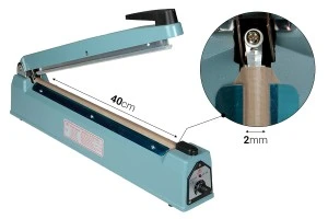 Θερμοκολλητικό χειρός επιτραπέζιο με 40 cm μήκος συγκόλλησης - 2 mm πλάτος συγκόλλησης-2