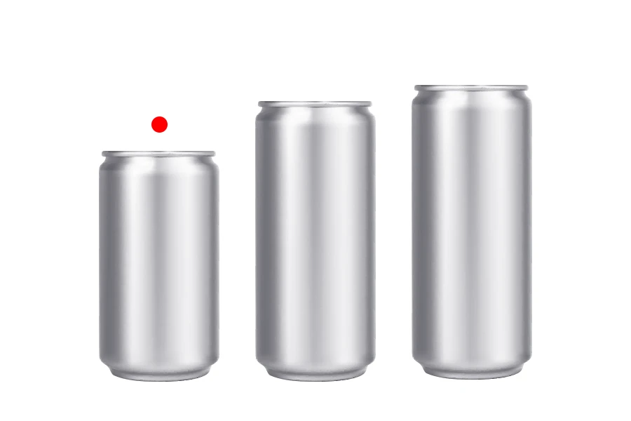 Contenitore in alluminio 250 ml (lattina)