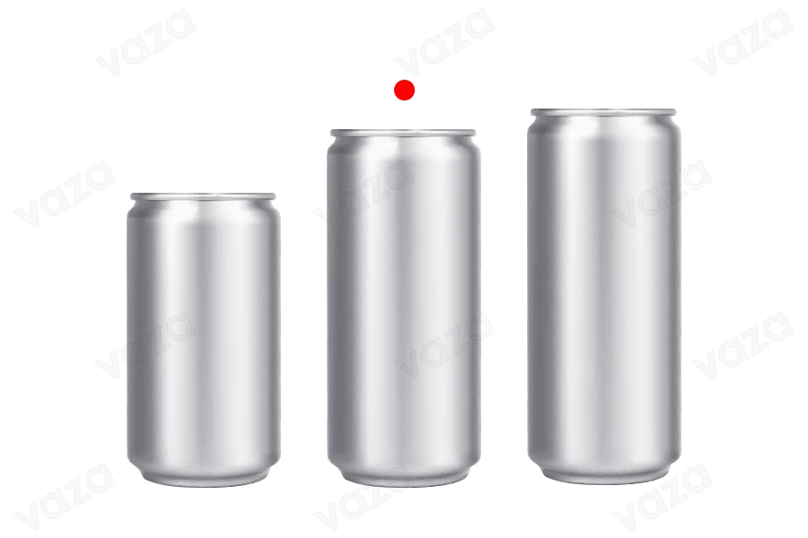 Aluminiumbehälter 330ml (Dose)-bildgruppe